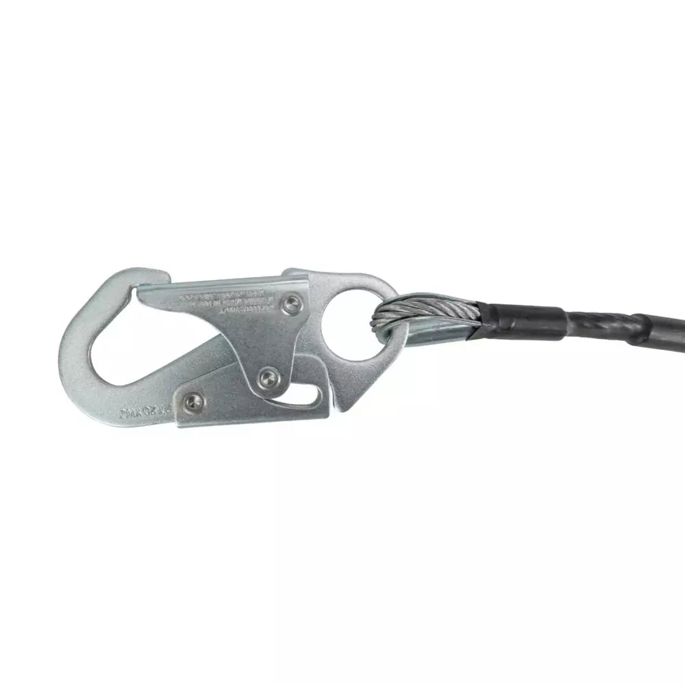 Leading Edge 6′ Energy Absorbing Lanyard: Snap Hook