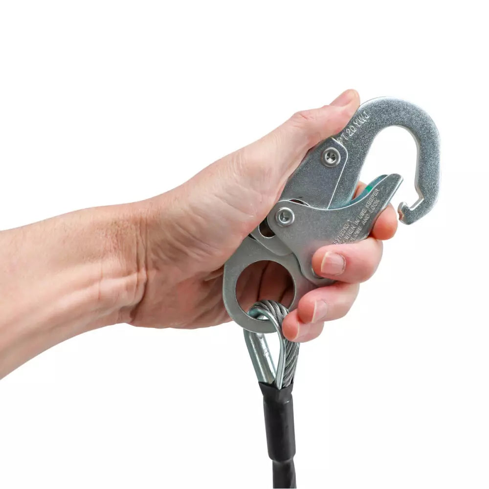 Leading Edge 6′ Energy Absorbing Lanyard: Dual Leg, Snap Hooks