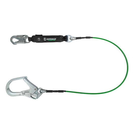 Leading Edge 6′ Energy Absorbing Lanyard: Rebar Hook