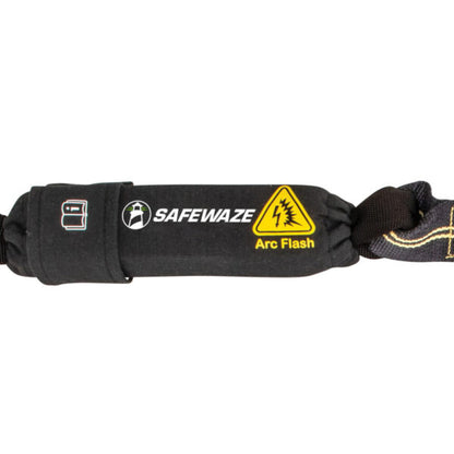 Arc Flash 6′ Energy Absorbing Lanyard: Aramid, Snap Hook, Soft Loop