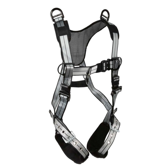 PRO+ Slate Full Body Retrieval Harness: Alu 1D, Alu Shoulder D’s, Alu QC Chest, Alu FD, TB Legs