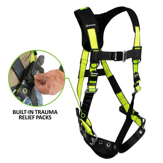 PRO Full Body Harness: 1D, MB Chest, TB Legs, Trauma Relief