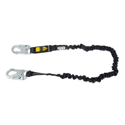 Arc Flash 6′ Internal Energy Absorbing Lanyard: Aramid, Snap Hook