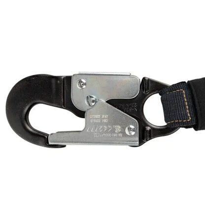 Arc Flash 6′ Internal Energy Absorbing Lanyard: Aramid, Alu Snap Hook