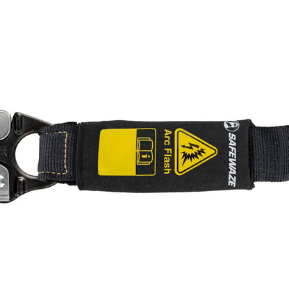 Arc Flash 6′ Internal Energy Absorbing Lanyard: Aramid, Alu Snap Hook