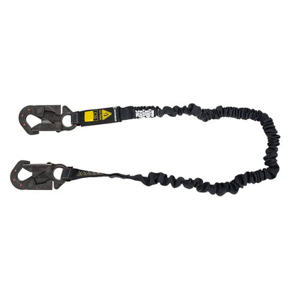 Arc Flash 6′ Internal Energy Absorbing Lanyard: Aramid, Dielectric Snap Hook