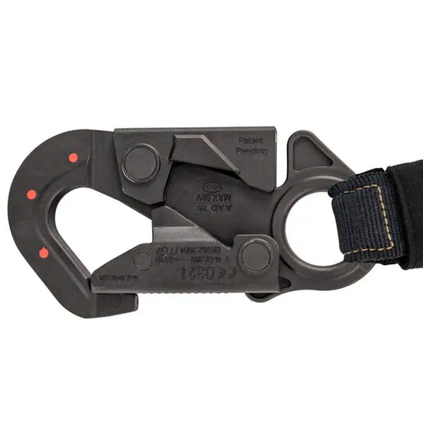 Arc Flash 6′ Internal Energy Absorbing Lanyard: Aramid, Dielectric Snap Hook