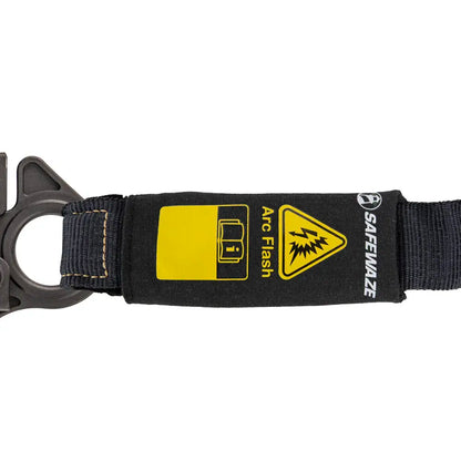 Arc Flash 6′ Internal Energy Absorbing Lanyard: Aramid, Dielectric Snap Hook