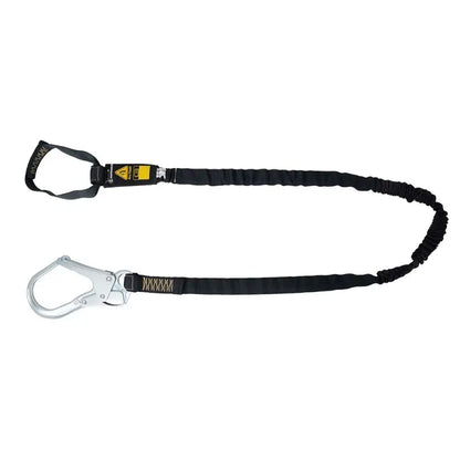 Arc Flash 6′ Internal Energy Absorbing Lanyard: Aramid, Soft Loop, Rebar Hook