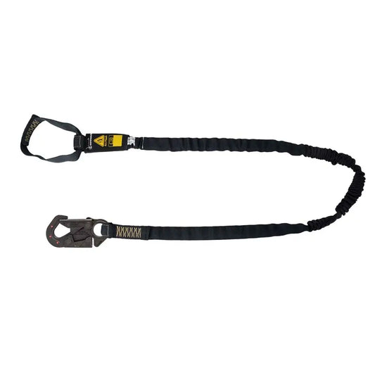 Arc Flash 6′ Internal Energy Absorbing Lanyard: Aramid, Soft Loop, Dielectric Snap Hook