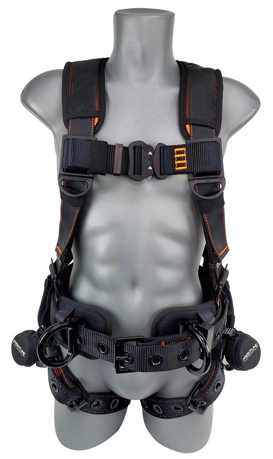 Combat™ Lite Full Body Harness all Aluminum Hardware and Suspension Trauma Straps 110CTB