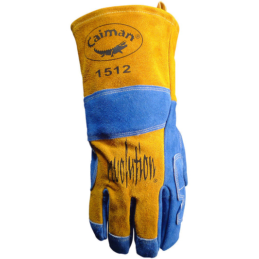 Caiman® - Premium Split Cowhide MIG/Stick Welder's Glove with Wool Lining