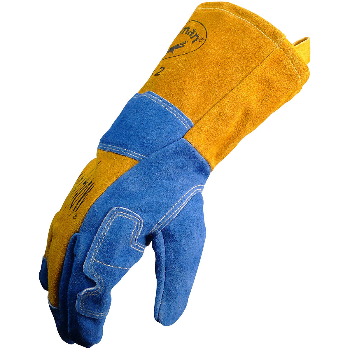 Caiman® - Premium Split Cowhide MIG/Stick Welder's Glove with Wool Lining