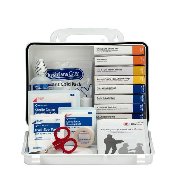 16-Unit Trucker’s Weatherproof First Aid Kit