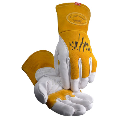 Caiman® - Premium Cow Grain MIG/Stick Welder's Glove with Two-Layer Insulated Back