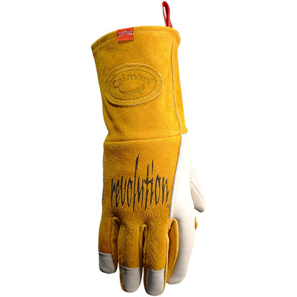 Caiman® - Premium Cow Grain MIG/Stick Welder's Glove with Two-Layer Insulated Back