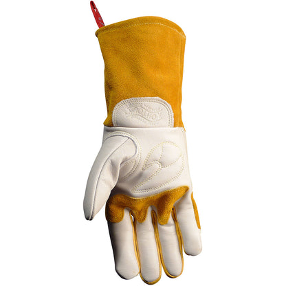 Caiman® - Premium Cow Grain MIG/Stick Welder's Glove with Two-Layer Insulated Back