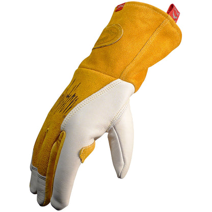 Caiman® - Premium Cow Grain MIG/Stick Welder's Glove with Two-Layer Insulated Back