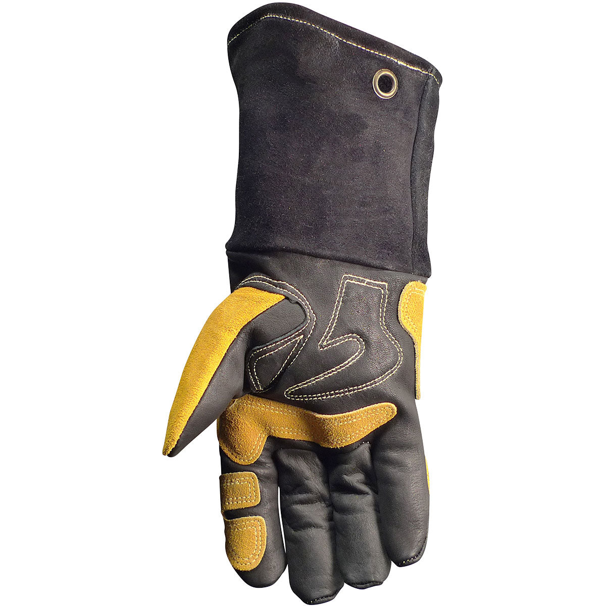 Caiman® - Premium Top Grain Cowhide Leather MIG/Stick Welder's Glove with FR Fleece Laminated Foam Insulation