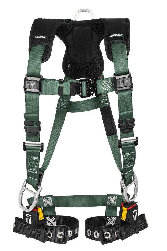 FT-1910™ 3D Standard Non-Belted Full Body Harness, Tongue Buckle Leg Adjustment