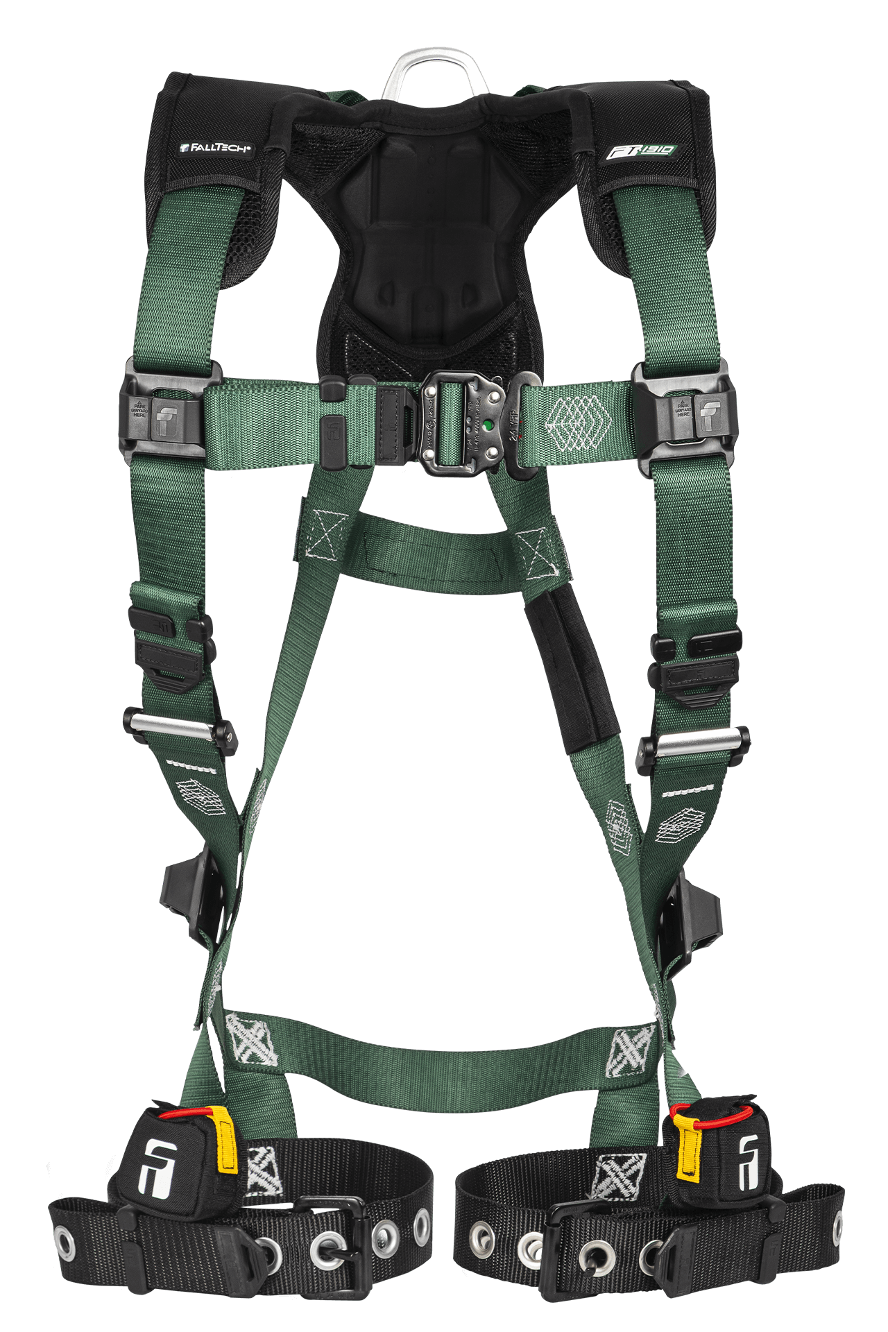 FT-1910™ 1D Standard Non-Belted Full Body Harness, Tongue Buckle Leg Adjustment