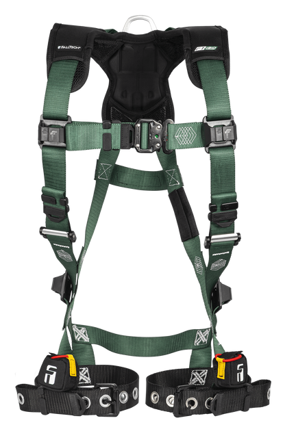 FT-1910™ 1D Standard Non-Belted Full Body Harness, Tongue Buckle Leg Adjustment