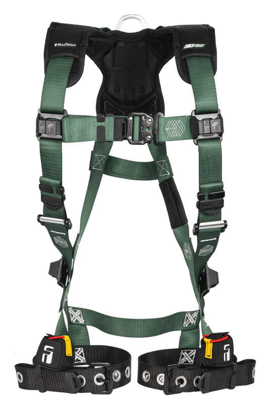 FT-1910™ 1D Standard Non-Belted Full Body Harness, Tongue Buckle Leg Adjustment