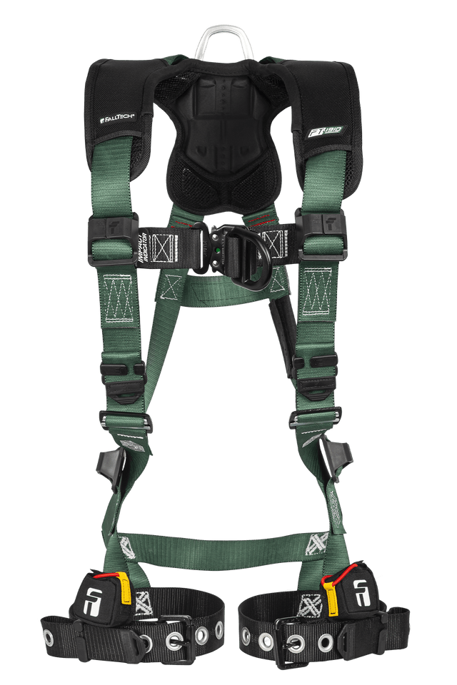 FT-1910™ 2D Climbing Non-Belted Full Body Harness, Tongue Buckle Leg Adjustment