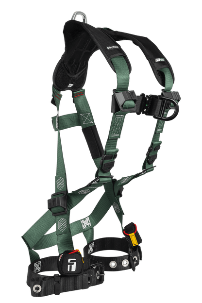 FT-1910™ 2D Climbing Non-Belted Full Body Harness, Tongue Buckle Leg Adjustment