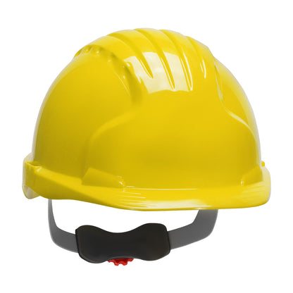 Evolution® Deluxe 6151 Cap Style Hard Hat with HDPE Shell, 6-Point Polyester Suspension and Wheel Ratchet Adjustment