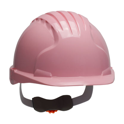 Evolution® Deluxe 6151 Cap Style Hard Hat with HDPE Shell, 6-Point Polyester Suspension and Wheel Ratchet Adjustment