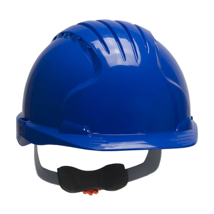 Evolution® Deluxe 6151 Cap Style Hard Hat with HDPE Shell, 6-Point Polyester Suspension and Wheel Ratchet Adjustment