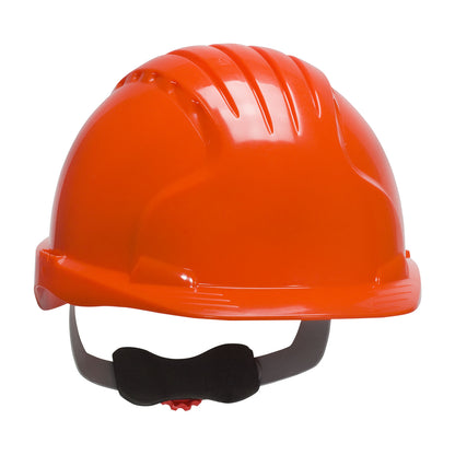 Evolution® Deluxe 6151 Cap Style Hard Hat with HDPE Shell, 6-Point Polyester Suspension and Wheel Ratchet Adjustment