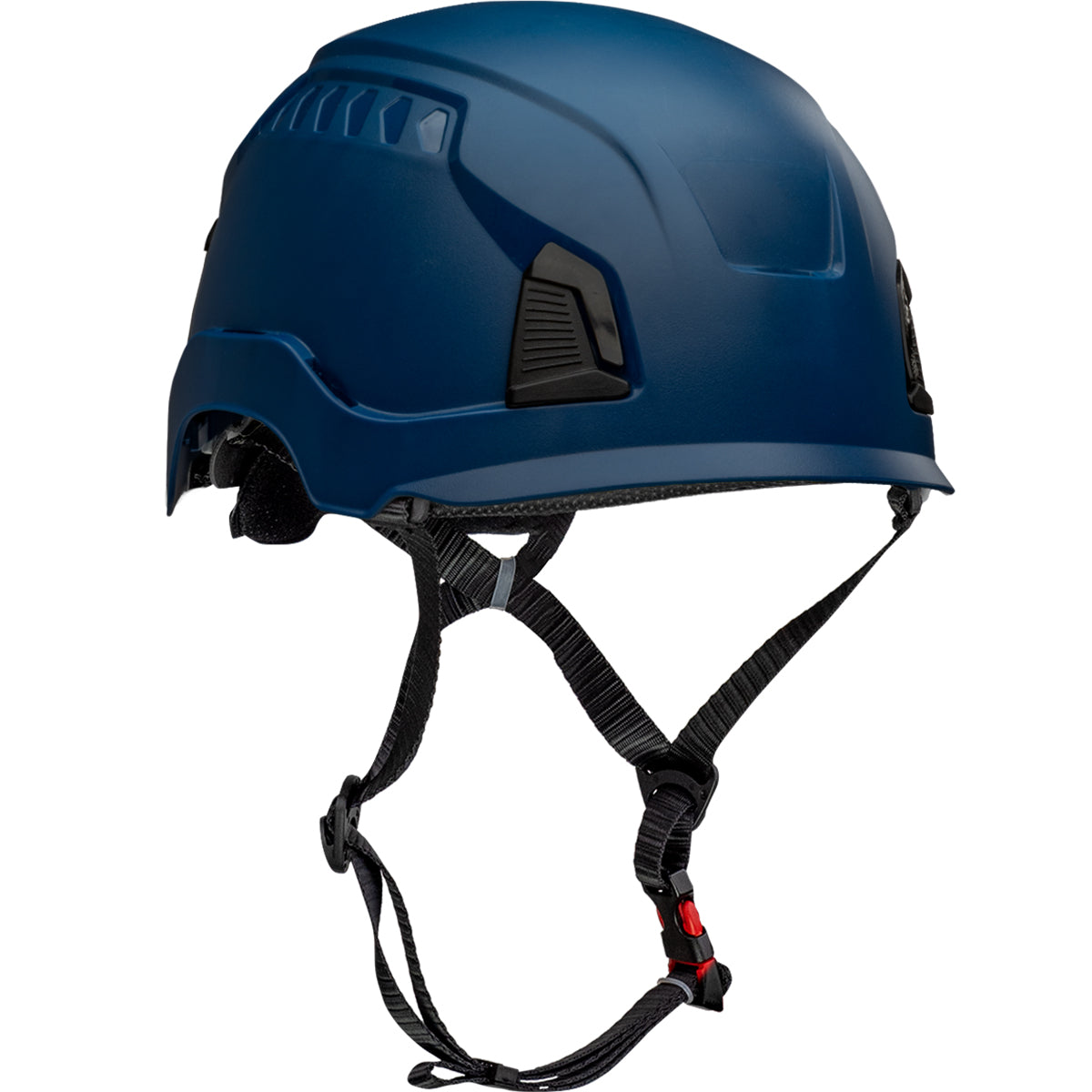 Traverse™ Industrial Climbing Helmet, Type II, Non-MIPS, ABS Shell, EPS Liner, HDPE Suspension, Wheel Ratchet Adjustment, with 4-Point Chin Strap