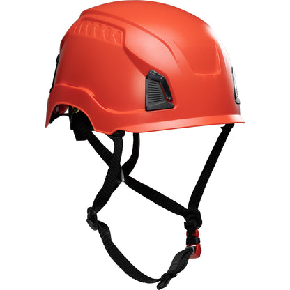 Traverse™ Industrial Climbing Helmet with Mips® Brain Protection System for Industrial Safety Helmets, ABS Shell, EPS Foam Impact Liner, HDPE Suspension, Wheel Ratchet Adjustment and 4-Point Chin Strap