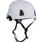 Traverse™ Vented, Industrial Climbing Helmet, Type II, Non-MIPS, ABS Shell, EPS Liner, HDPE Suspension, Wheel Ratchet Adjustment, with 4-Point Chin Strap