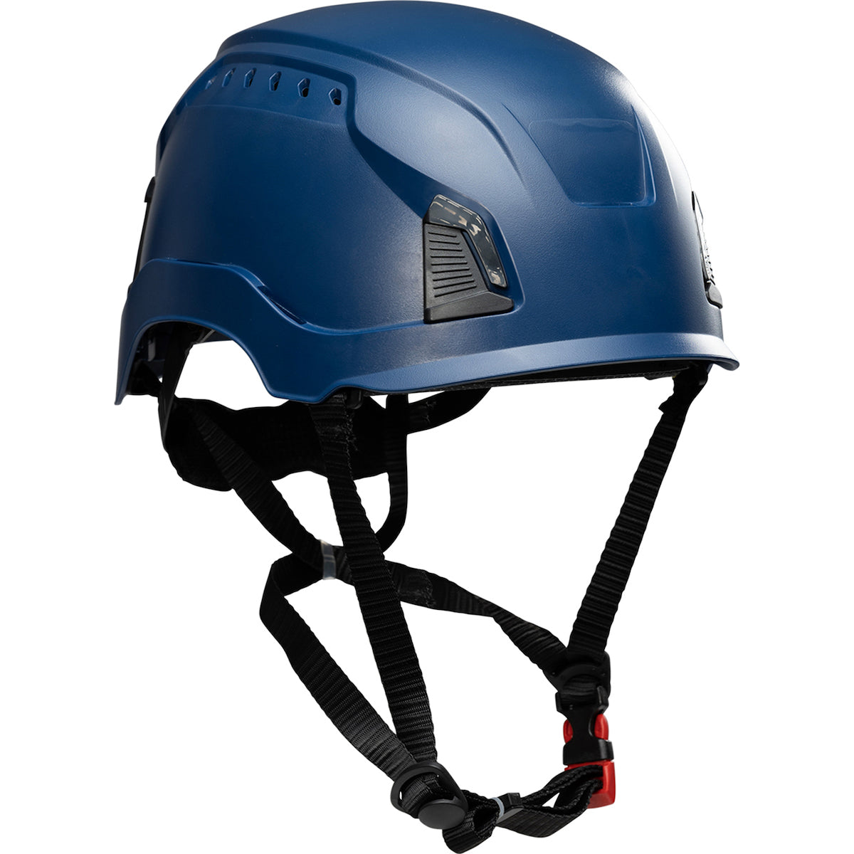 Traverse™ Vented, Industrial Climbing Helmet, Type II, Non-MIPS, ABS Shell, EPS Liner, HDPE Suspension, Wheel Ratchet Adjustment, with 4-Point Chin Strap