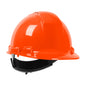 Whistler™ Vented, Cap Style Hard Hat with HDPE Shell, 4-Point Textile Suspension and Wheel Ratchet Adjustment