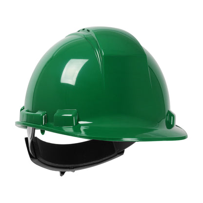 Whistler™ Vented, Cap Style Hard Hat with HDPE Shell, 4-Point Textile Suspension and Wheel Ratchet Adjustment