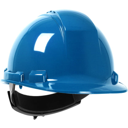 Whistler™ Vented, Cap Style Hard Hat with HDPE Shell, 4-Point Textile Suspension and Wheel Ratchet Adjustment