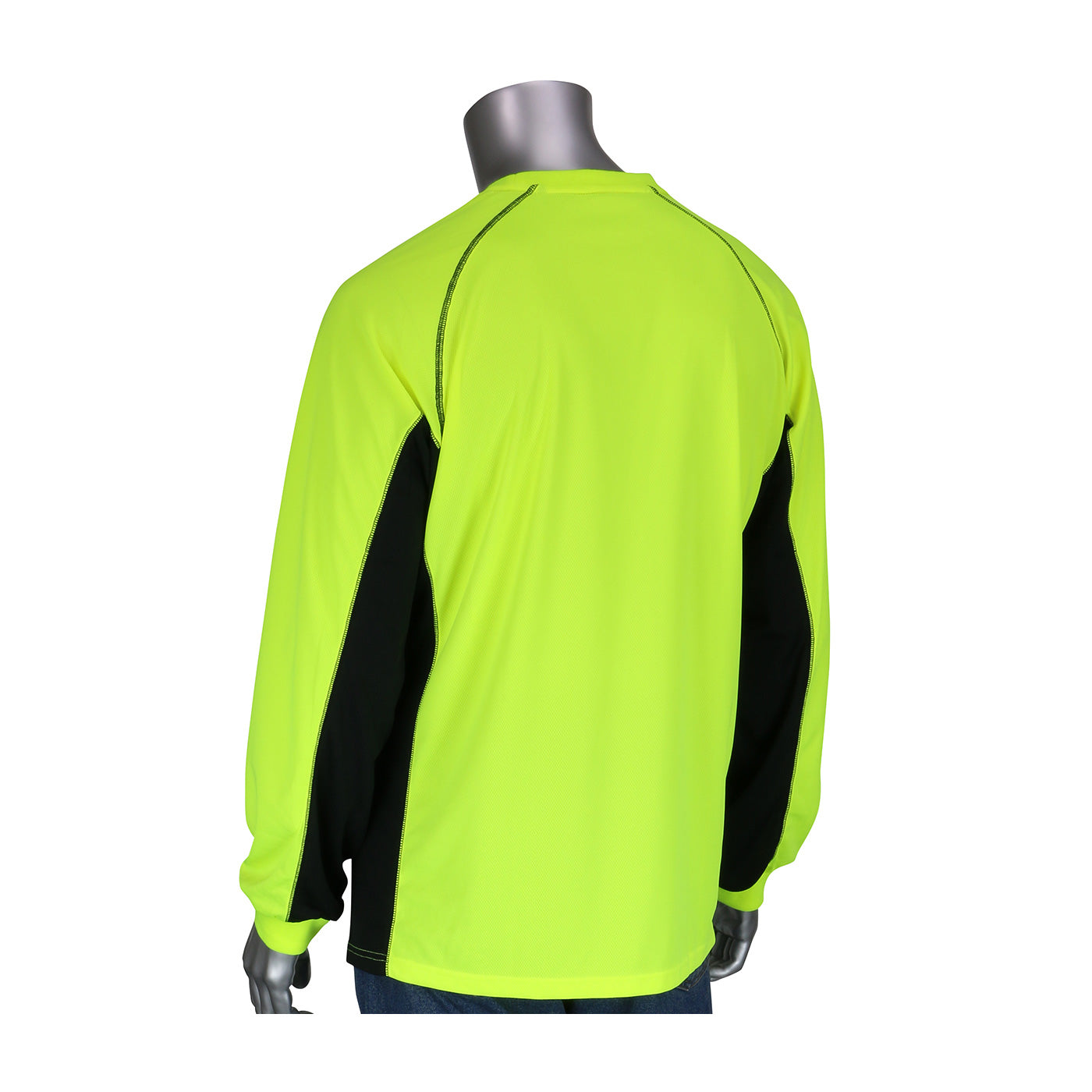 PIP® - Non-ANSI Long Sleeve T-Shirt with 50+ UPF Sun Protection, Insect Repellent Treatment and Black Trim