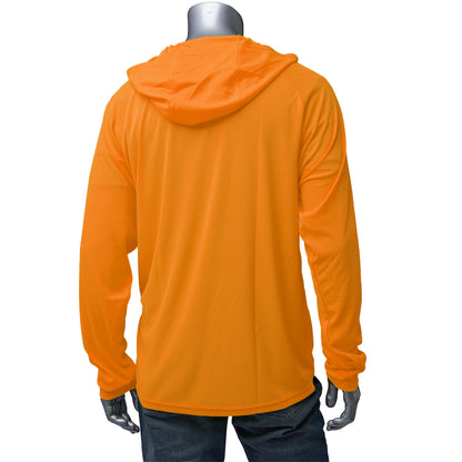 PIP® - Non-ANSI Quick Dry Hooded Long Sleeve T-Shirt