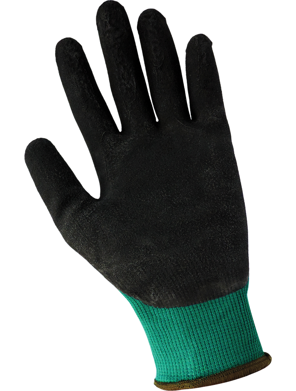 Gripster® Black Foam Rubber Coated Flexible Nylon Multi-Purpose Gloves with Cut, Abrasion, and Puncture Resistance - 360