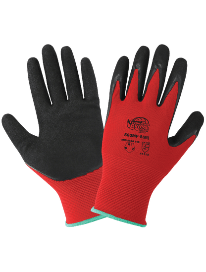 Tsunami Grip® MF Double-Dipped Mach Finish Nitrile Coated Gloves with Cut, Abrasion, and Puncture Resistance - 500MF