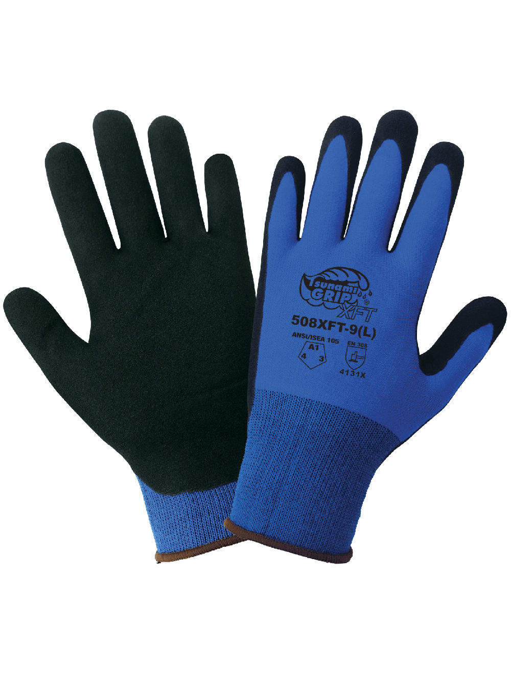 Tsunami Grip® XFT Seamless Xtreme Foam Technology Nitrile/PU Coated General Purpose Gloves with Cut, Abrasion, and Puncture Resistance - 508XFT