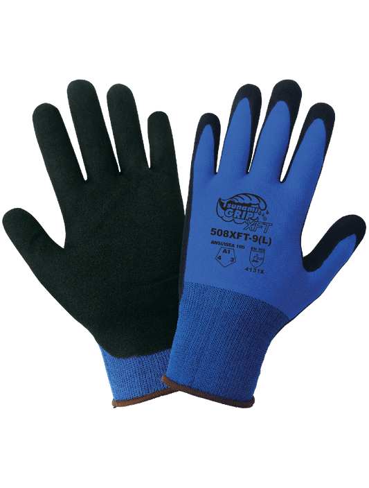 Tsunami Grip® XFT Seamless Xtreme Foam Technology Nitrile/PU Coated General Purpose Gloves with Cut, Abrasion, and Puncture Resistance - 508XFT