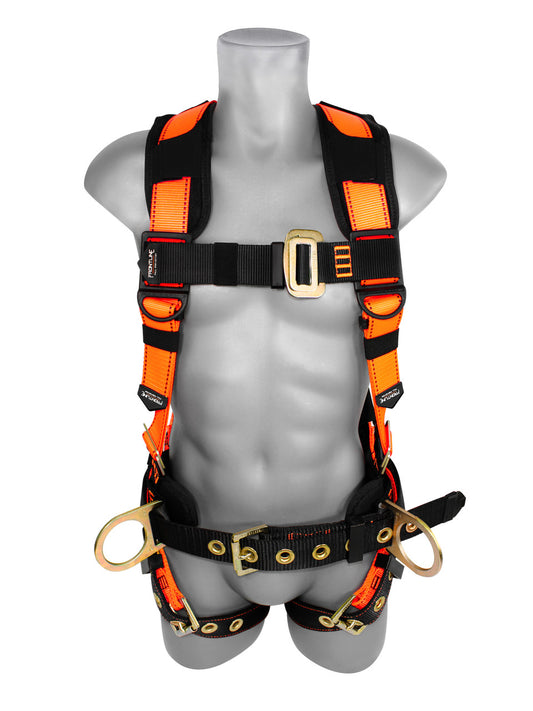 Combat™ Construction Style Full Body Harness with Tongue Buckle Belt & Legs 50CTB