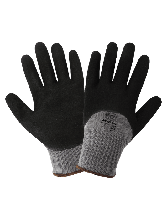 Tsunami Grip® Double-Dipped Mach Finish Nitrile Coated Nylon Gloves are Anti-Static/Electrostatic Compliant - 530MFG