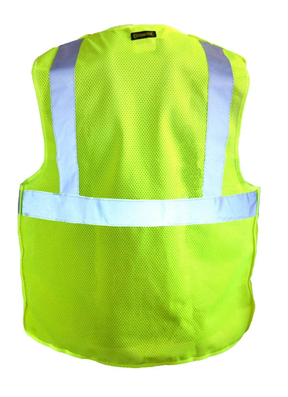 High Visibility Premium Mesh 5-pt. Break-Away Vests