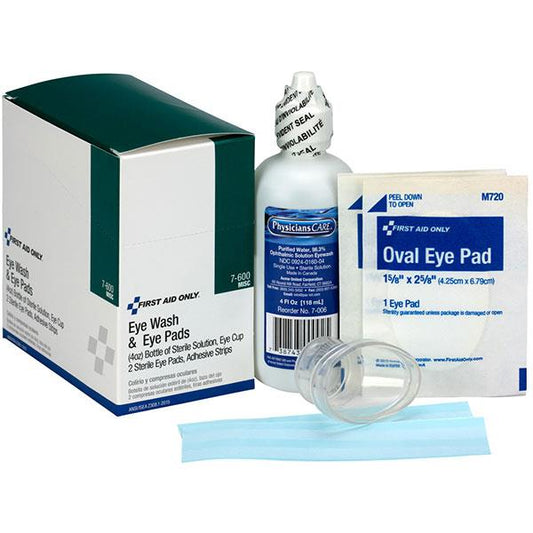 6-Piece Eyewash Kit